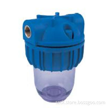 5" clear filter housing